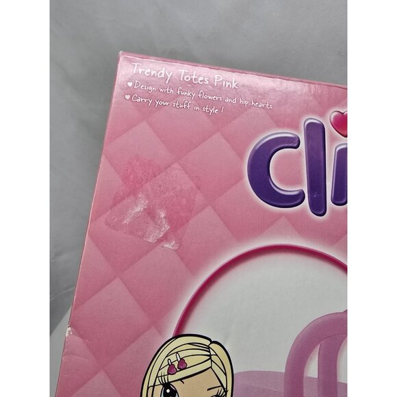 Lego Click its Clikits Fashion Designer Trendy Totes Bag Pink 2003-Not Complete - Picture 15 of 16